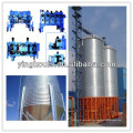 Máquina de fabricación de silos de acero en espiral para la construcción del almacenamiento